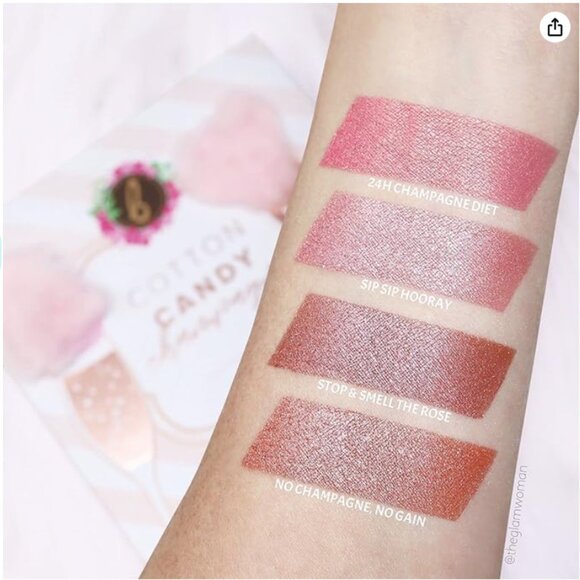 NEW NIB Beauty Bakerie Cotton Candy Champagne Blush Palette 4 Colors Full Size - Picture 6 of 7